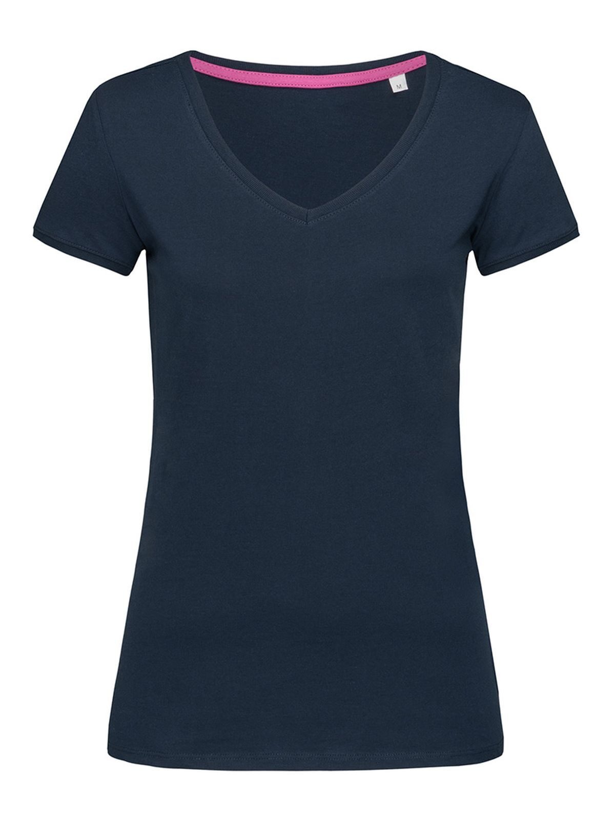 Megan V-Neck Herren T-Shirt – Stedman – Farbe marina blue – individuell veredelbar