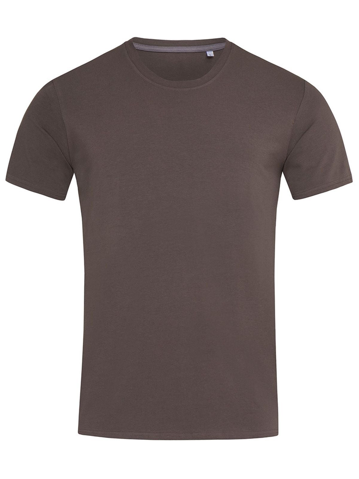 Stretch-T T-Shirt – Stedman – Farbe dark chocolate – individuell veredelbar