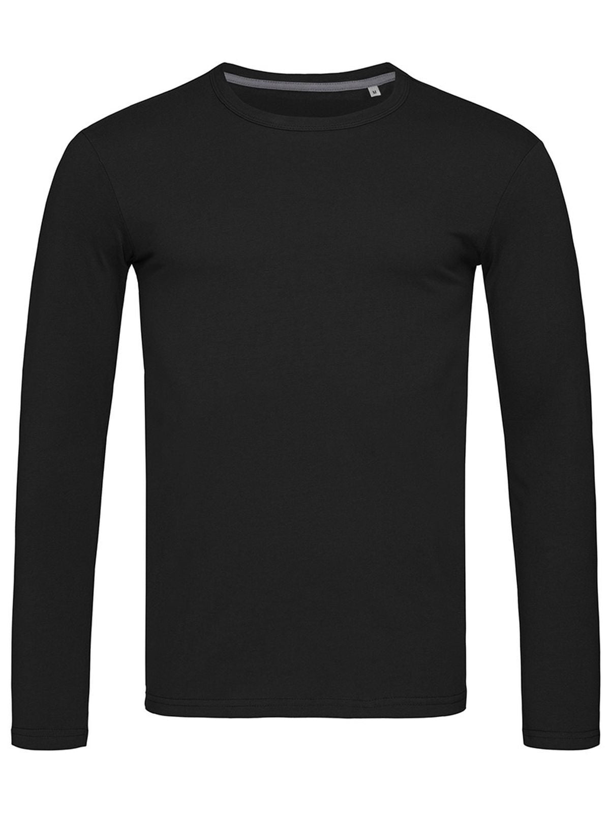 Stretch-T Long sleeve T-Shirt – Stedman – Farbe black opal – individuell veredelbar
