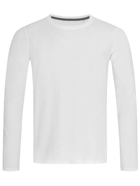 Stretch-T Long sleeve T-Shirt – Stedman – Farbe Weiß – individuell veredelbar