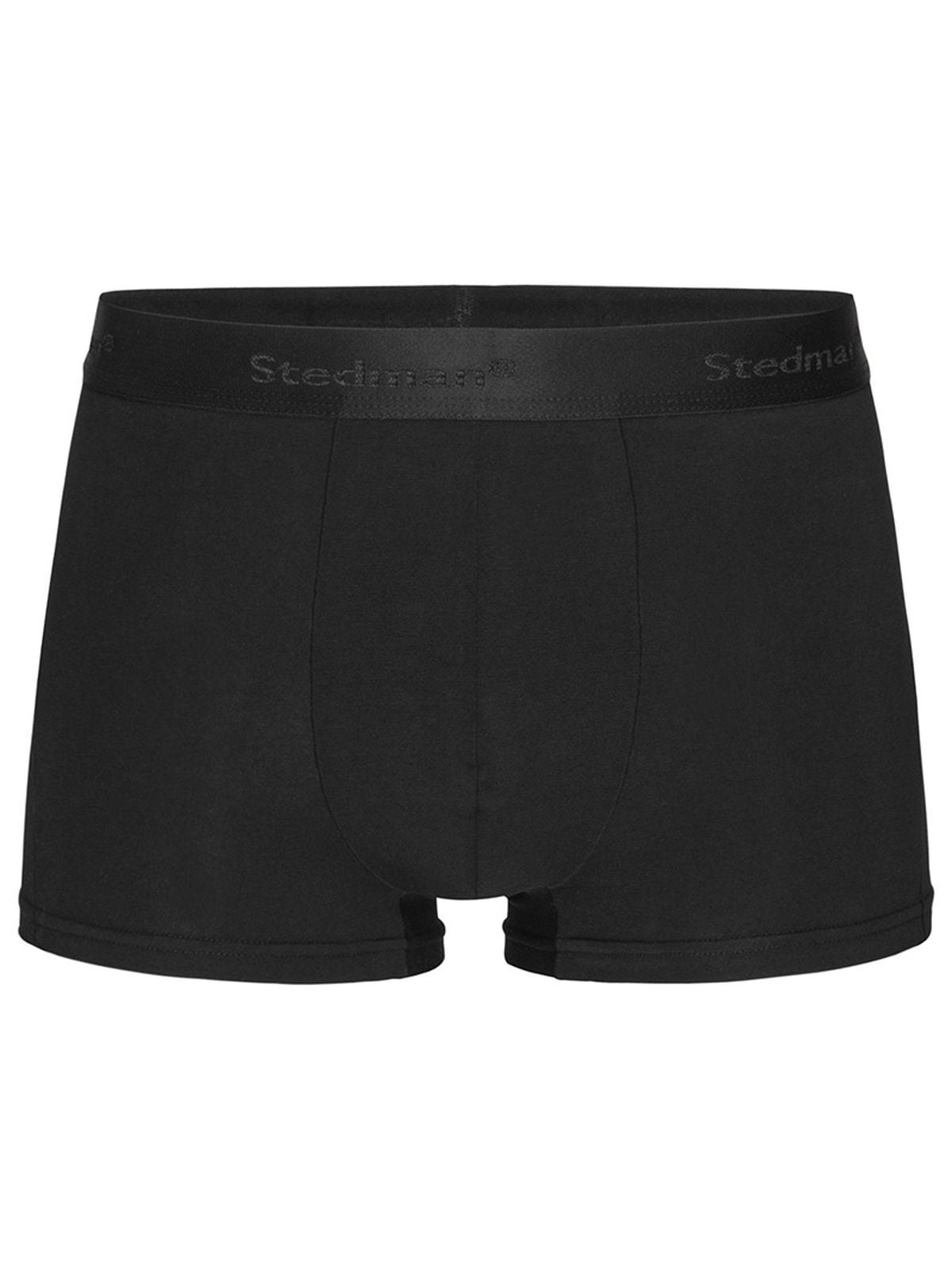 Stretch Boxer Unterwäsche / Socken – Stedman – Farbe black opal – individuell veredelbar