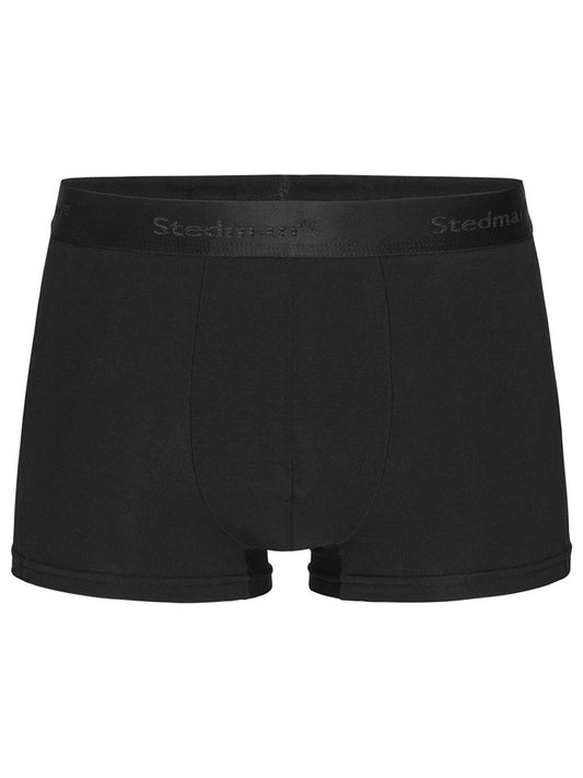 Stretch Boxer Unterwäsche / Socken – Stedman – Farbe black opal – individuell veredelbar