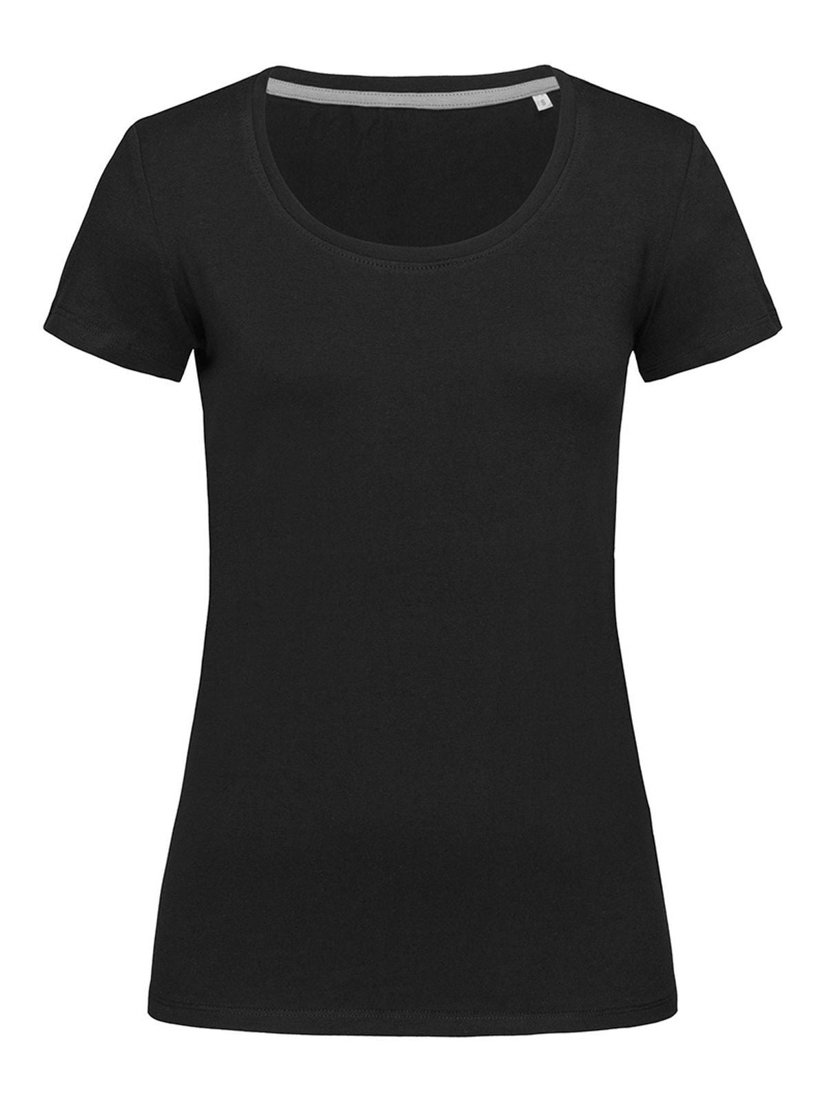 Stretch-T women Damen T-Shirt – Stedman – Farbe black opal – individuell veredelbar