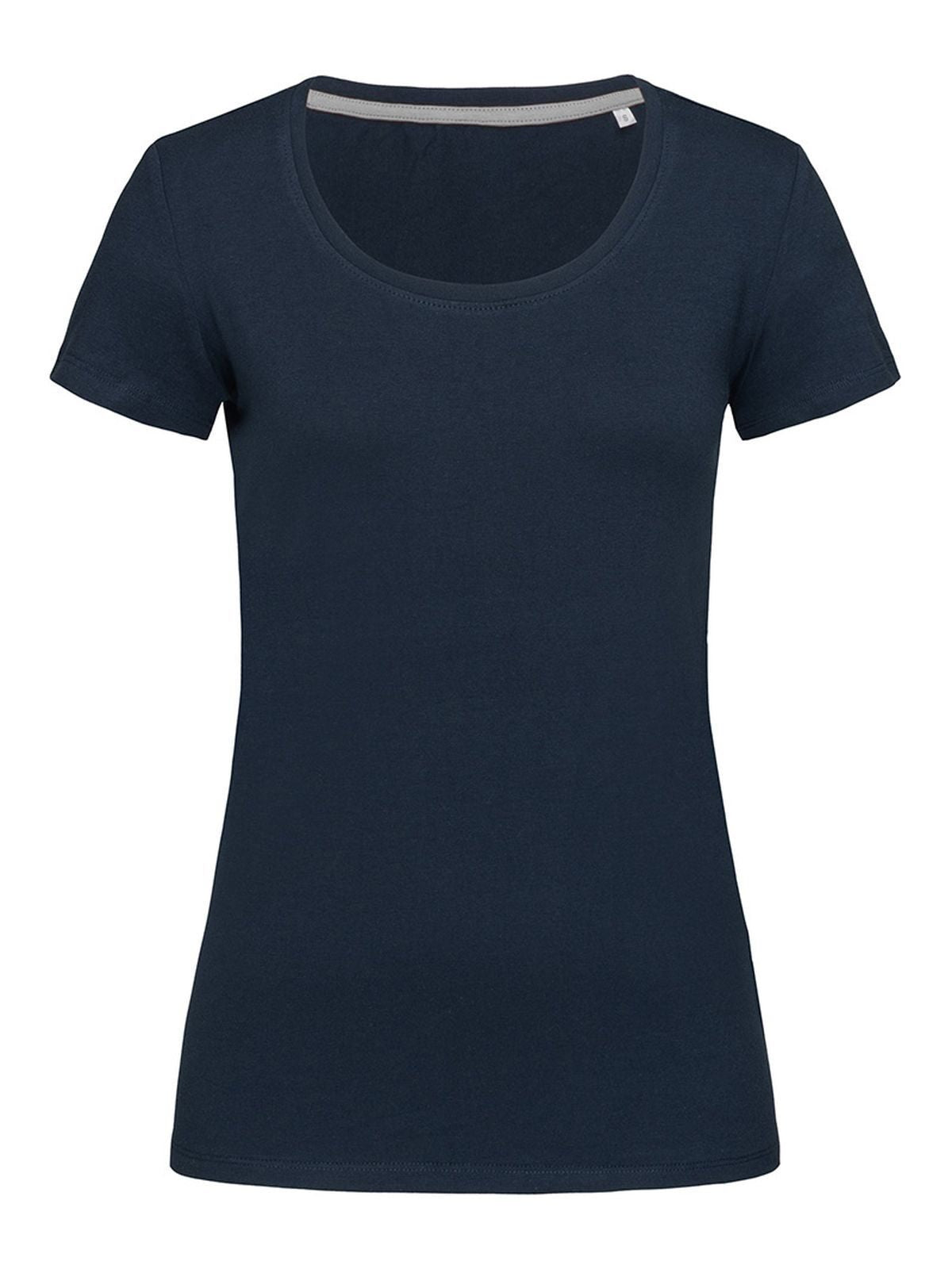 Stretch-T women Damen T-Shirt – Stedman – Farbe marina blue – individuell veredelbar