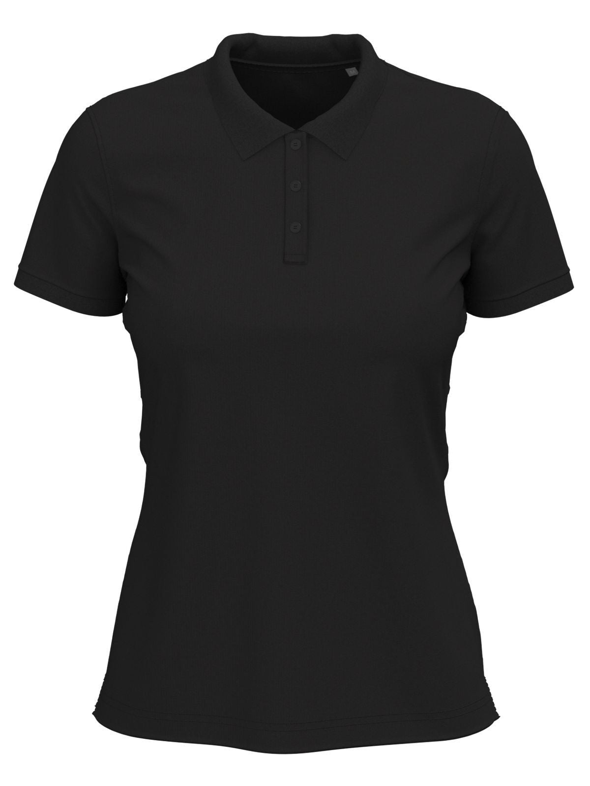 Stretch Polo women Damen Poloshirt – Stedman – Farbe black opal – individuell veredelbar