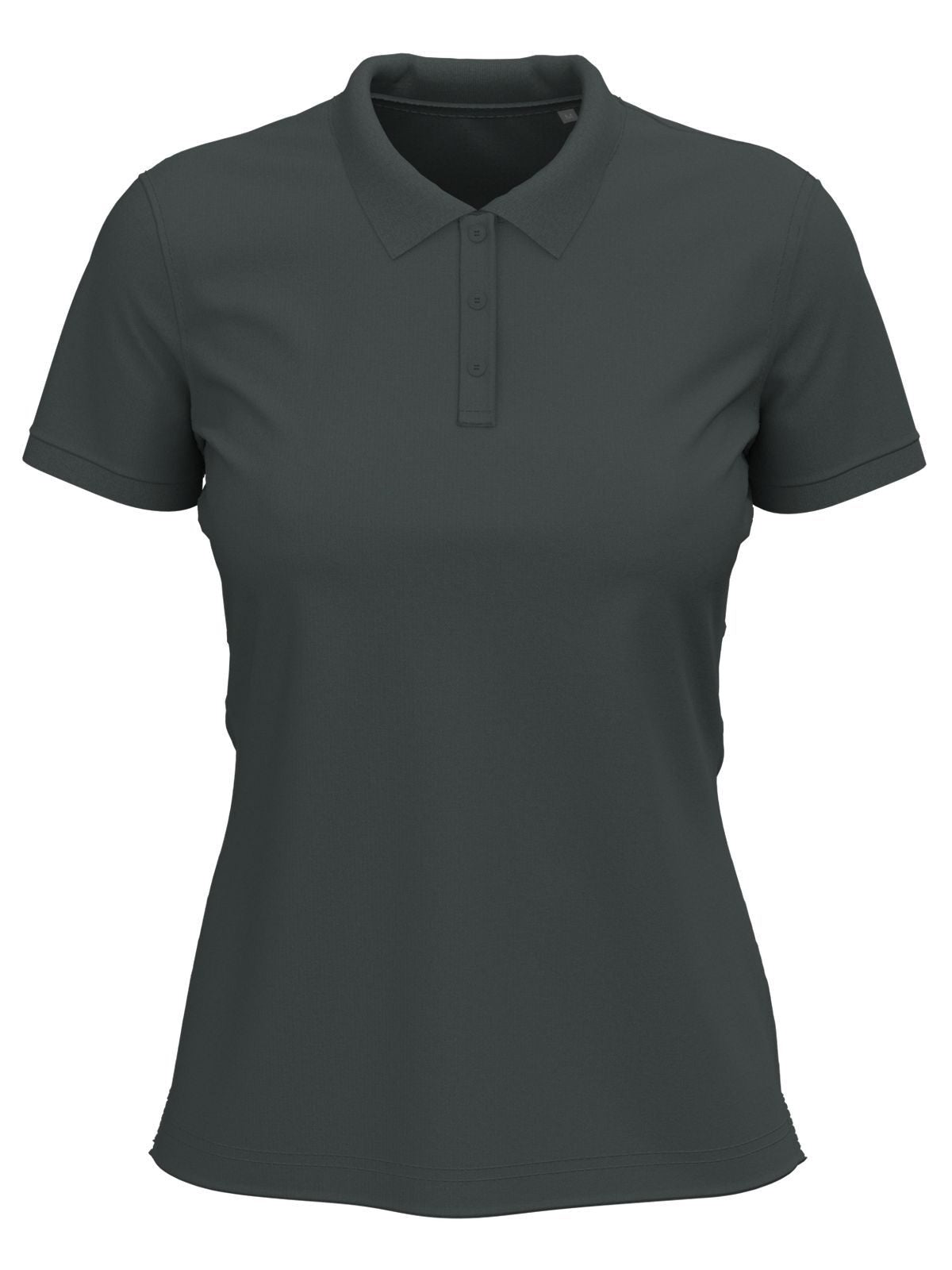 Stretch Polo women Damen Poloshirt – Stedman – Farbe slate grey – individuell veredelbar