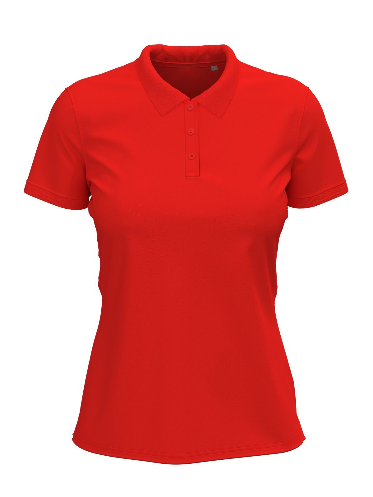 Stretch Polo women Damen Poloshirt – Stedman – Farbe scarlet red – individuell veredelbar