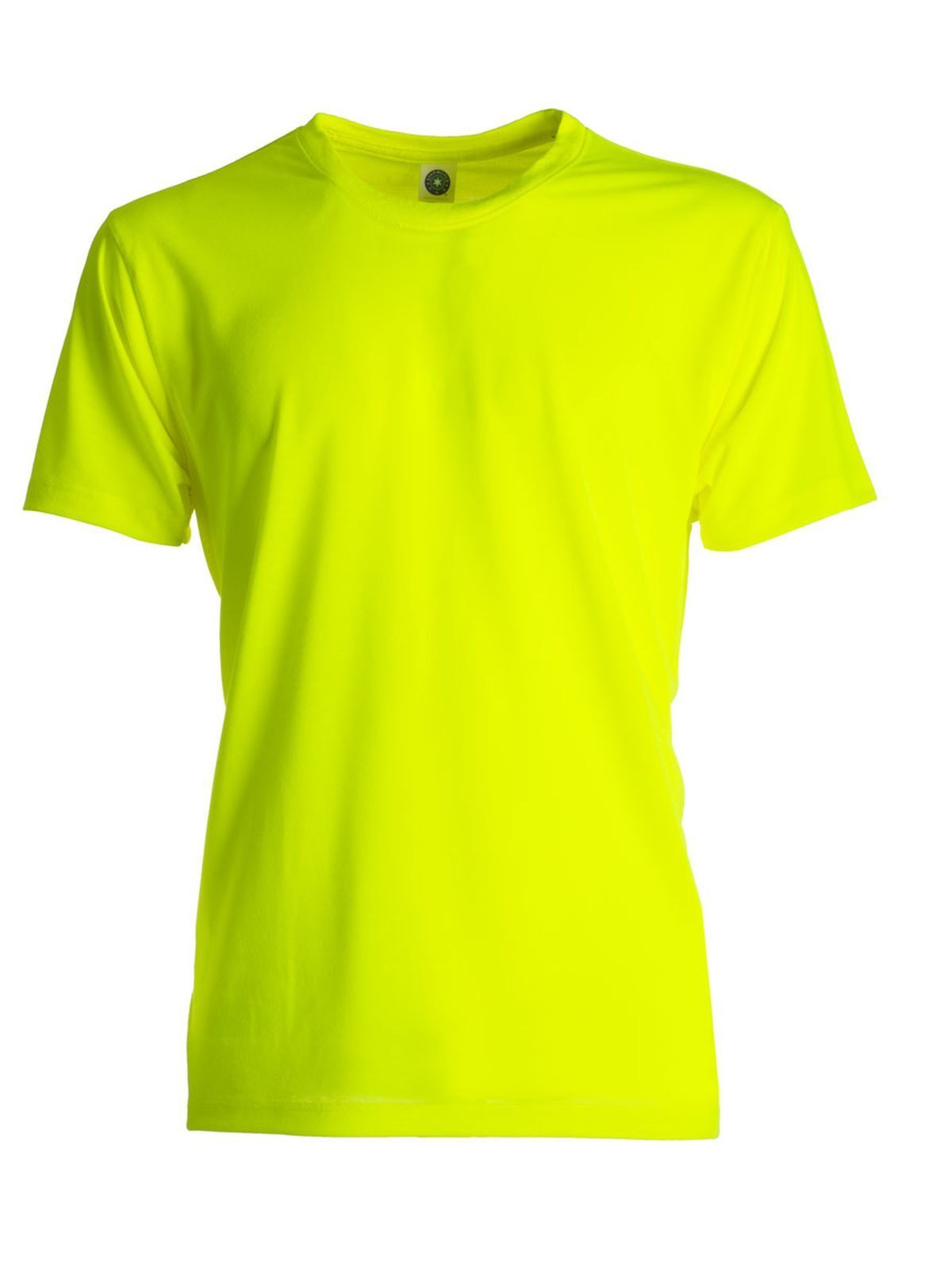 Performance Herren T-Shirt – Star World – Farbe Fluorescent Yellow – individuell veredelbar
