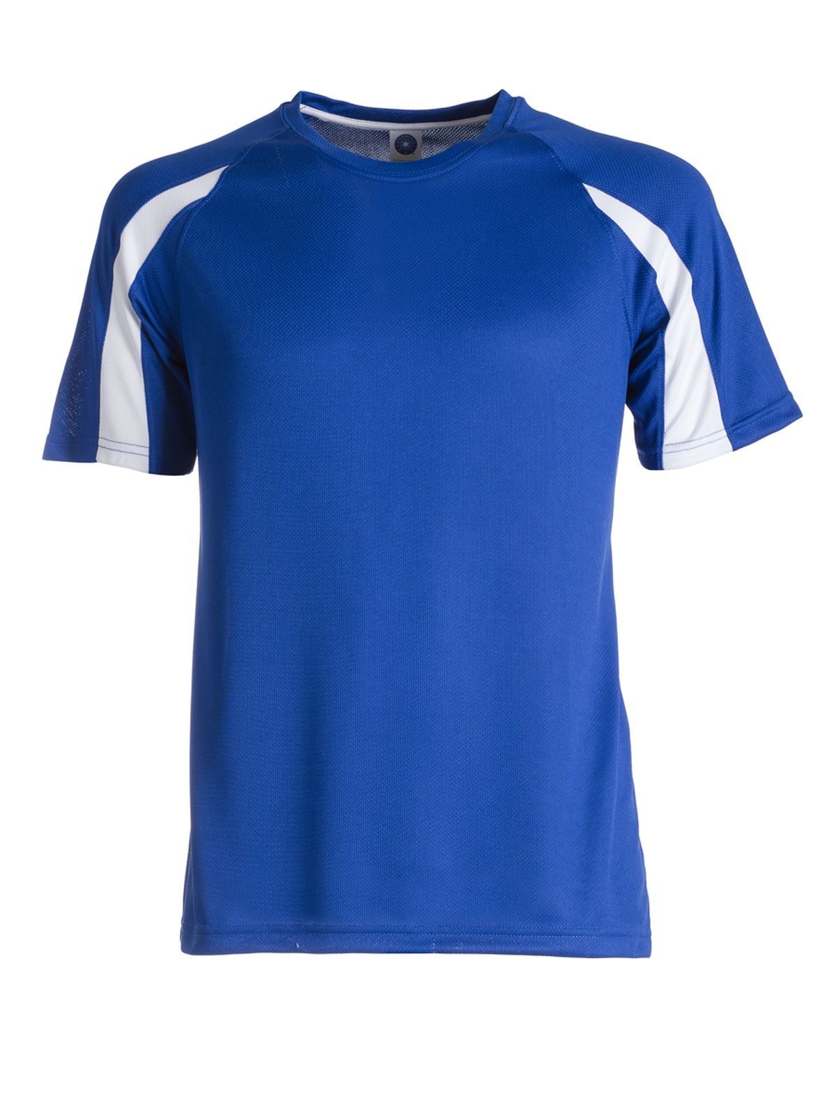 Ultra Tech Performance Unisex T-Shirt – Star World – Farbe Deep Royal/White – individuell veredelbar