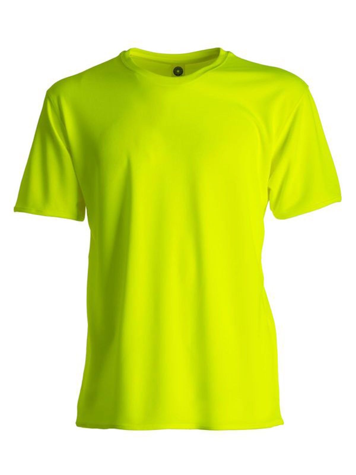 Ultra Tech Sublimation and Performance T-Shirt – Star World – Farbe Fluorescent Yellow – individuell veredelbar