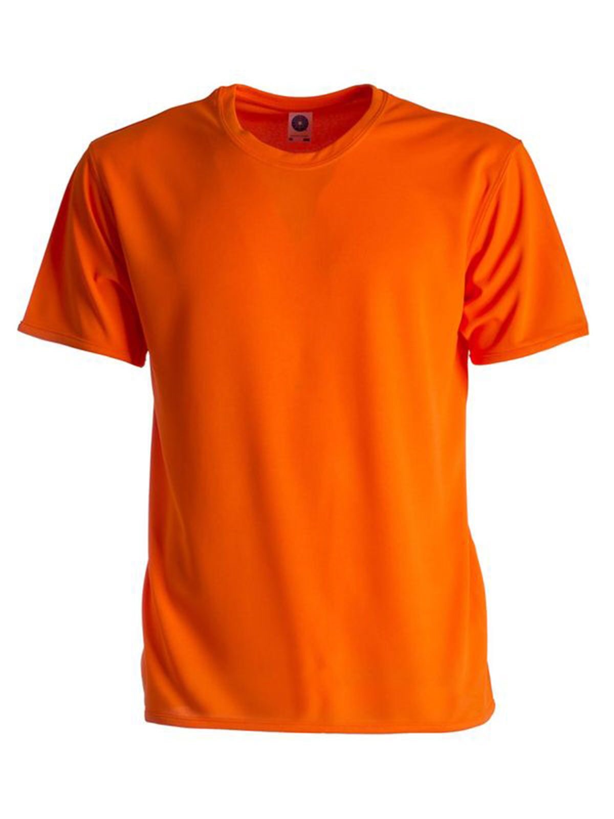 Ultra Tech Sublimation and Performance T-Shirt – Star World – Farbe Fluorescent Orange – individuell veredelbar
