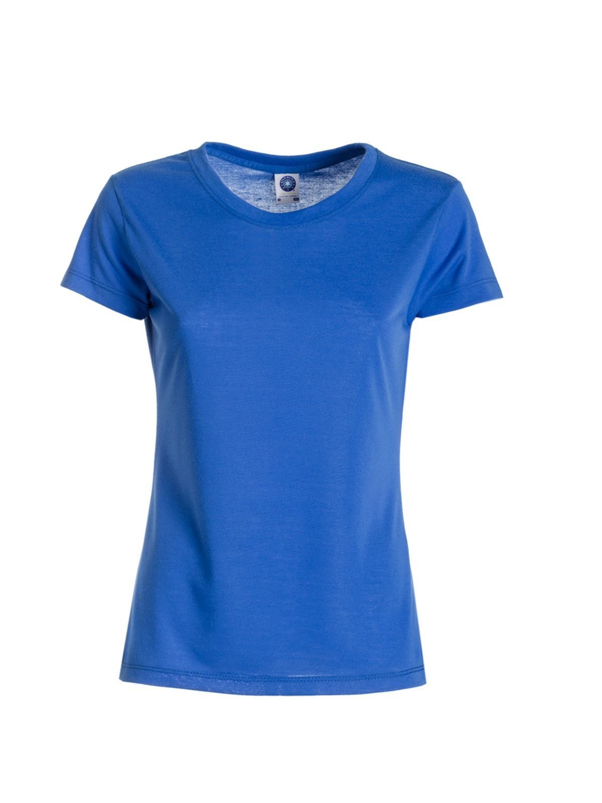 Performance donna Damen T-Shirt – Star World – Farbe Royalblau – individuell veredelbar