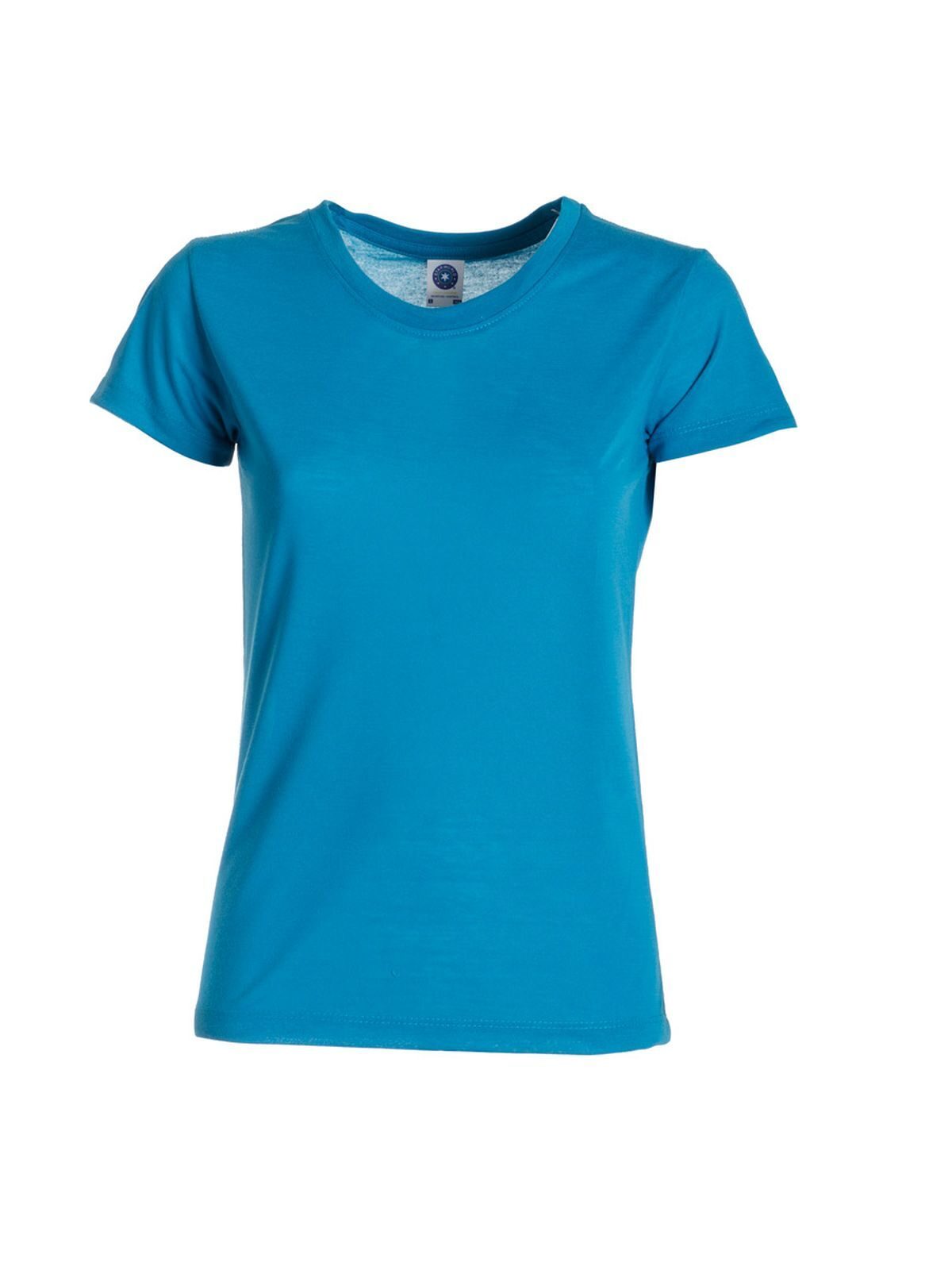 Performance donna Damen T-Shirt – Star World – Farbe Atoll – individuell veredelbar