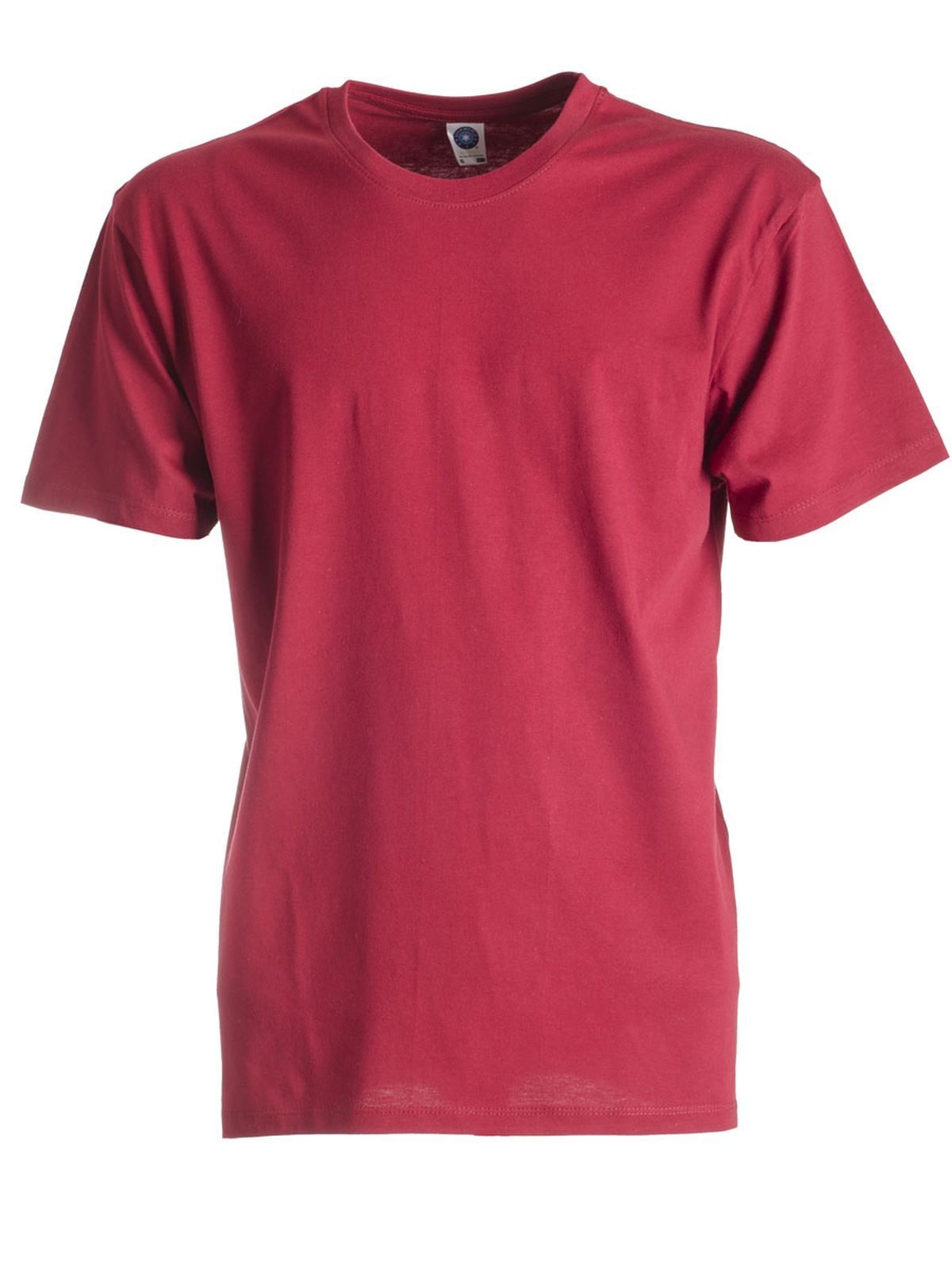 Gold Label Men's Retail Herren T-Shirt – Star World – Farbe Cardinal Red – individuell veredelbar