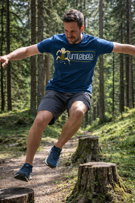 Jochen Gasser Herren T-Shirt – Turnleibele Design