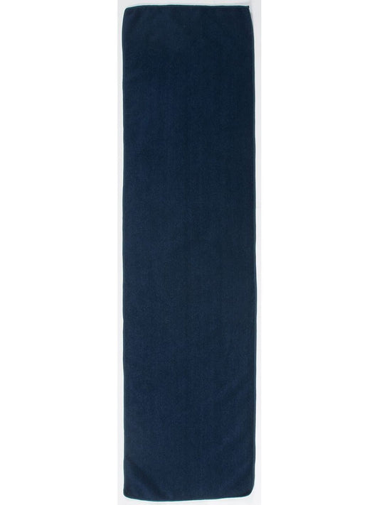 Asciugamano sport in microfibra Herren Handtuch – Towel City – Farbe Navy – individuell veredelbar