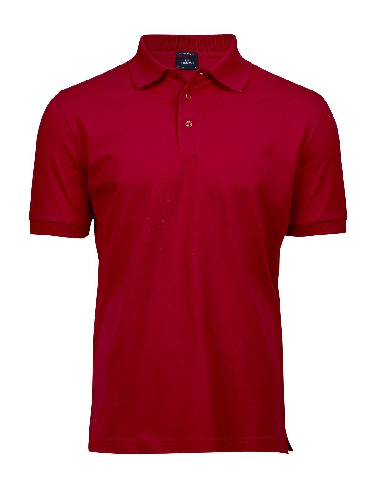 Luxury Stretch Polo Poloshirt – Tee Jays – Farbe Rot – individuell veredelbar