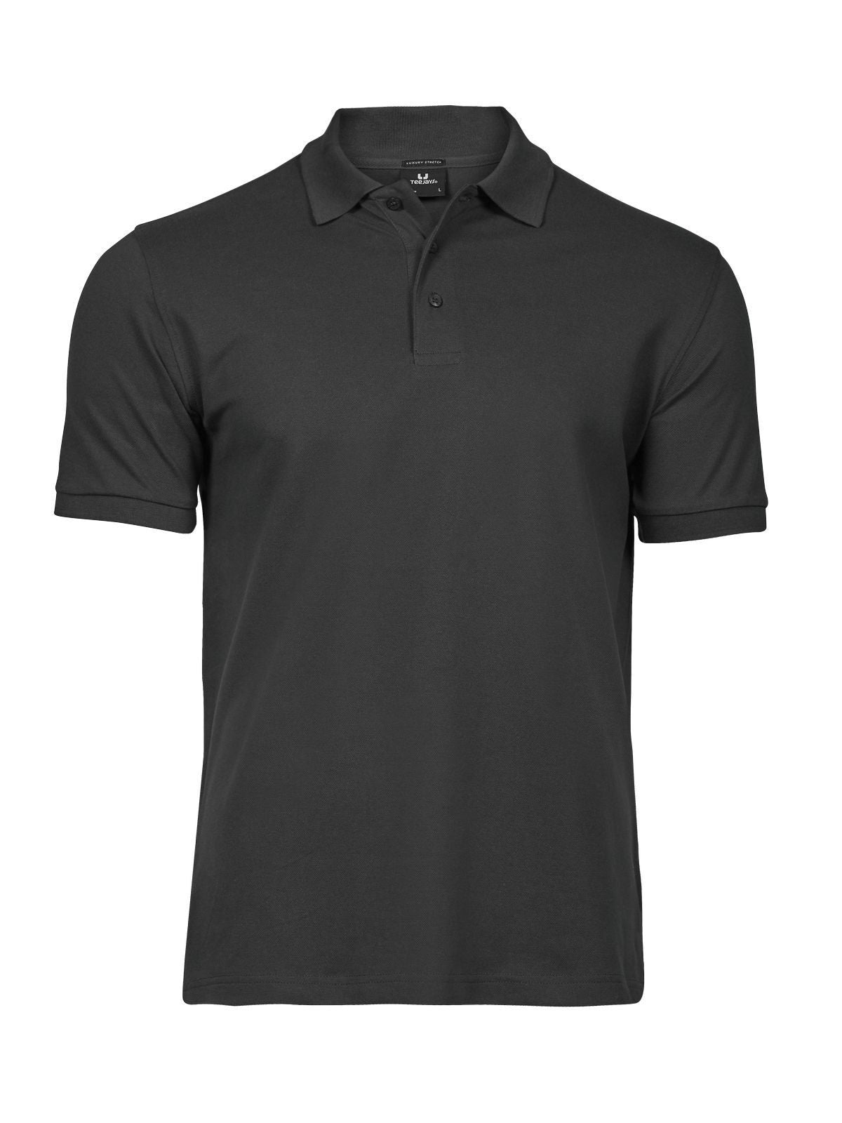 Luxury Stretch Polo Poloshirt – Tee Jays – Farbe Dunkelgrau – individuell veredelbar