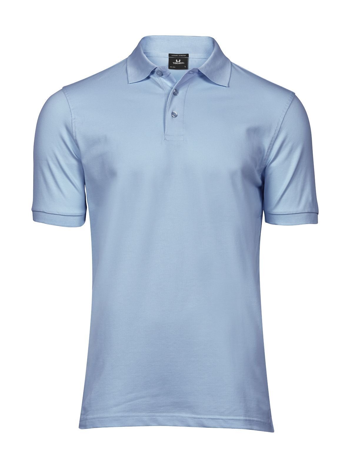Luxury Stretch Polo Poloshirt – Tee Jays – Farbe Hellblau – individuell veredelbar
