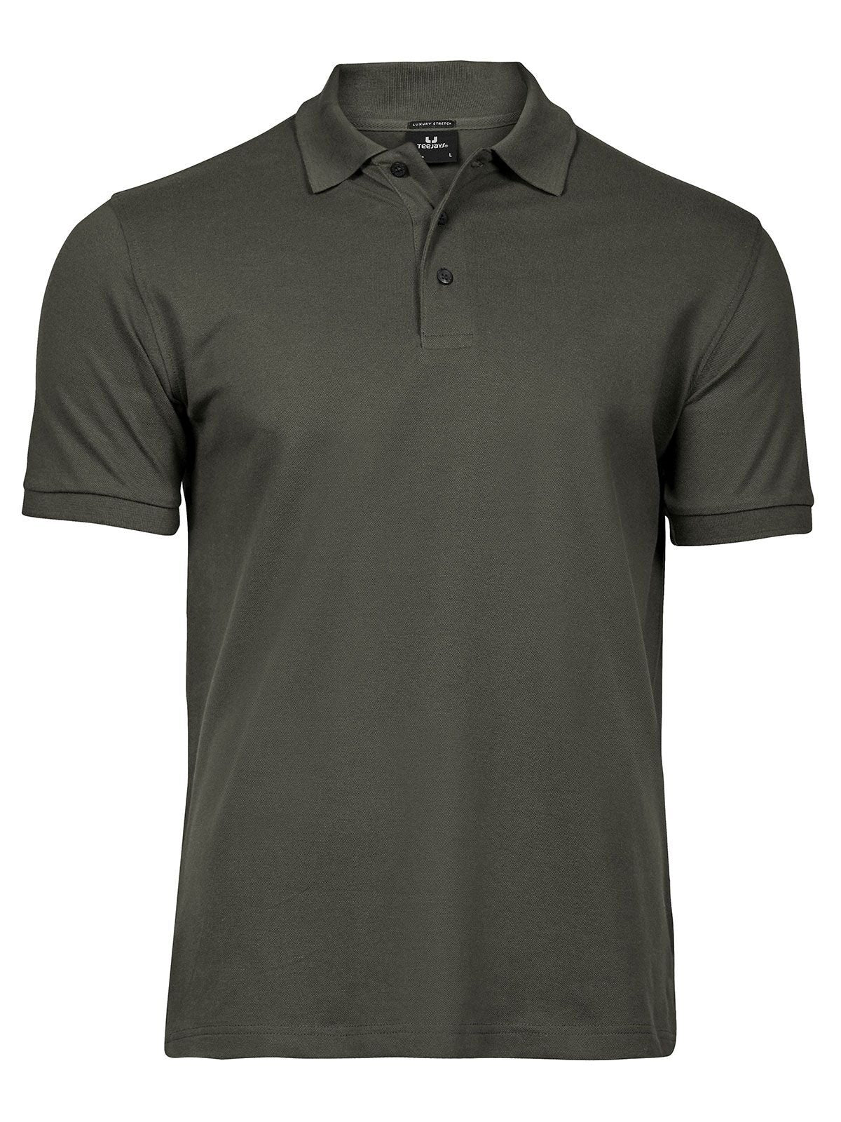 Luxury Stretch Polo Poloshirt – Tee Jays – Farbe Deep Green – individuell veredelbar