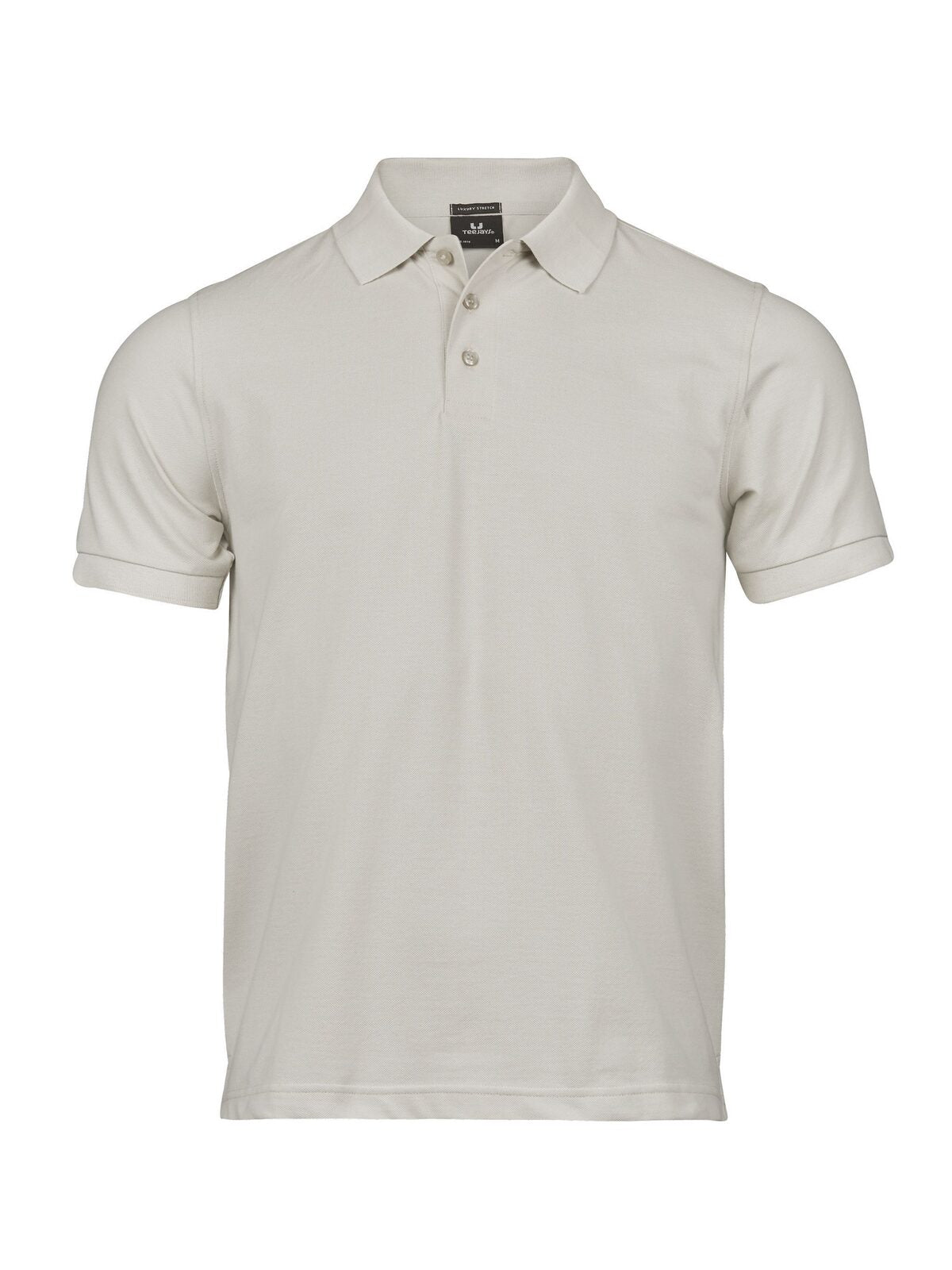 Luxury Stretch Polo Poloshirt – Tee Jays – Farbe cement – individuell veredelbar