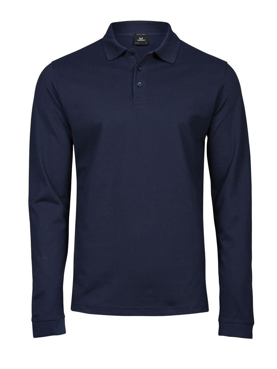 Luxury Stretch Long Sleeve Polo Poloshirt – Tee Jays
