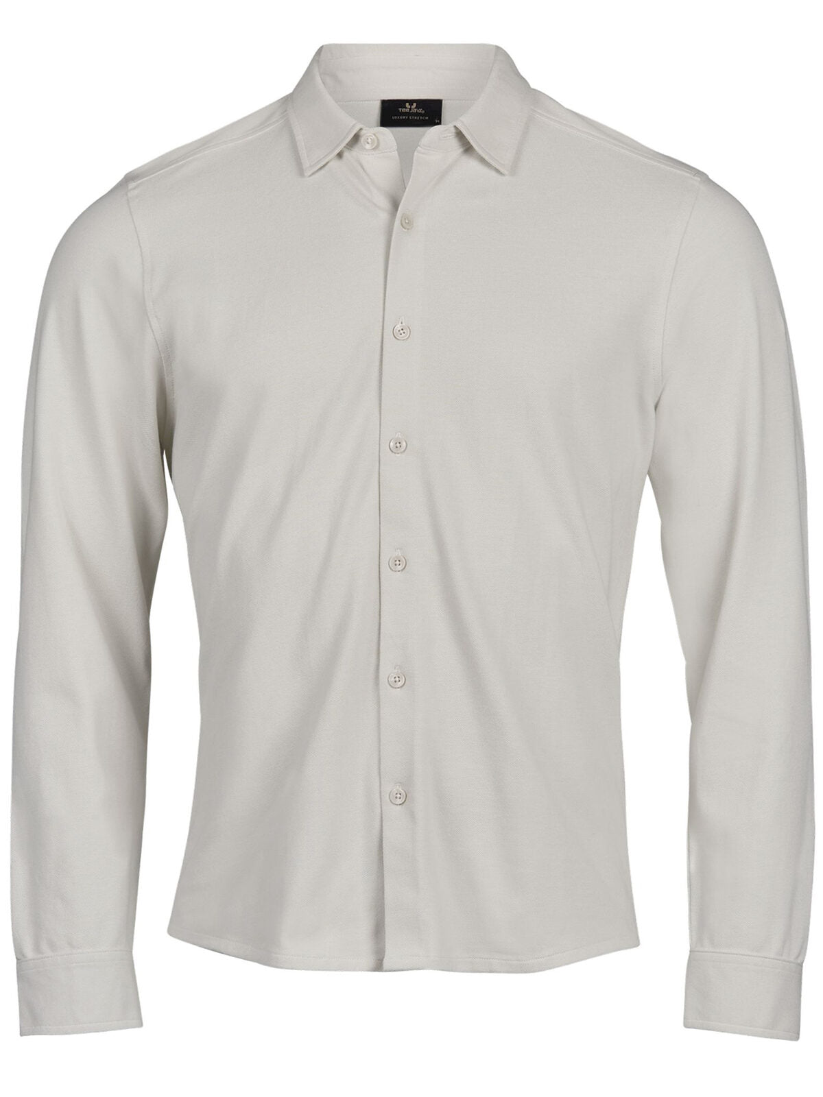 Luxury stretch shirt Hemd / Bluse – Tee Jays – Farbe cement – individuell veredelbar