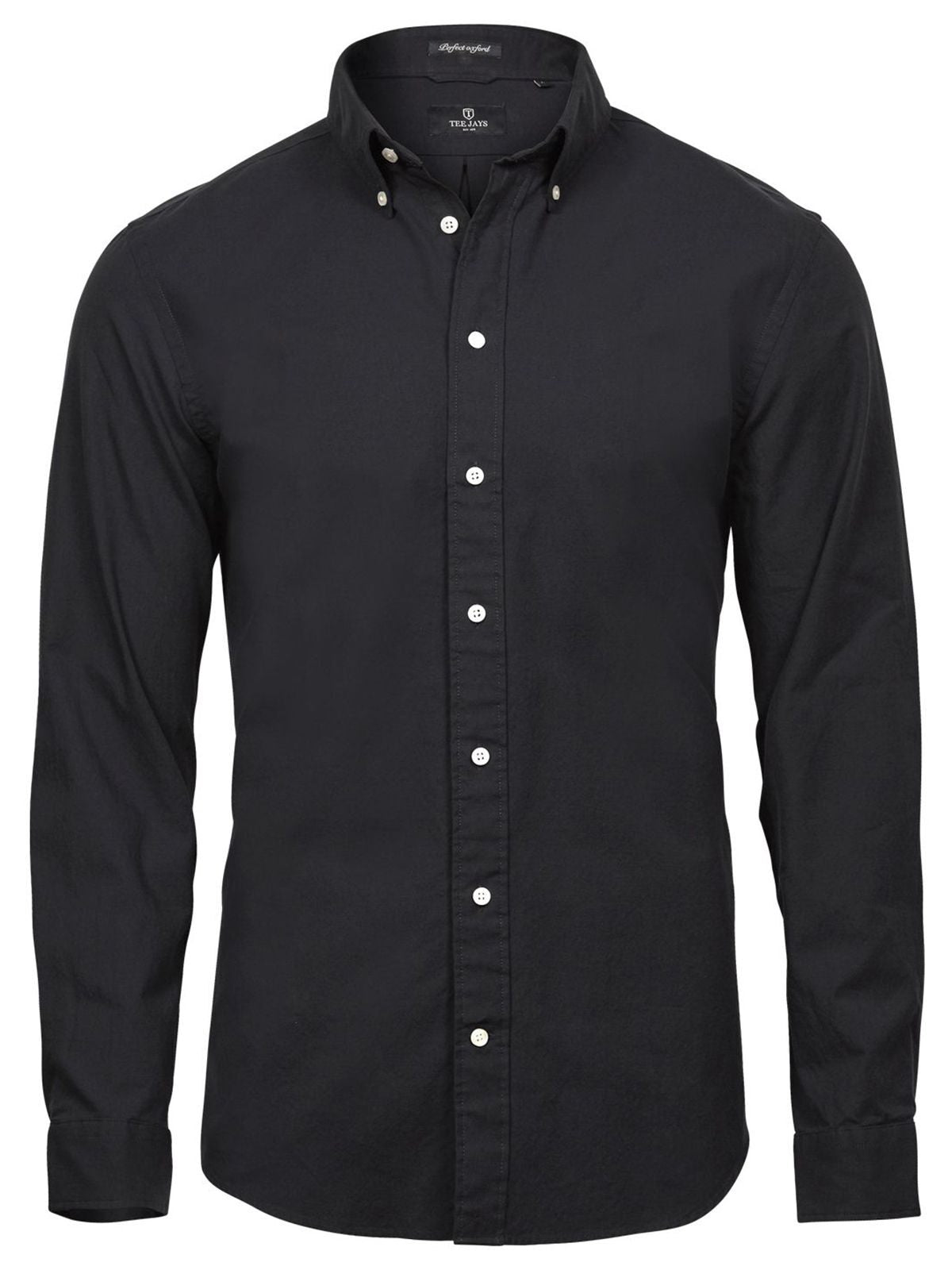 Perfect Oxford Shirt Hemd / Bluse – Tee Jays – Farbe Schwarz – individuell veredelbar