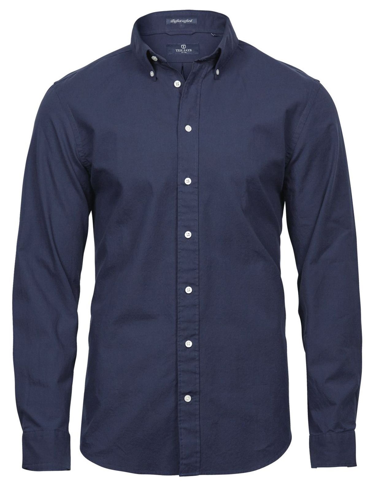 Perfect Oxford Shirt Hemd / Bluse – Tee Jays – Farbe Navy – individuell veredelbar
