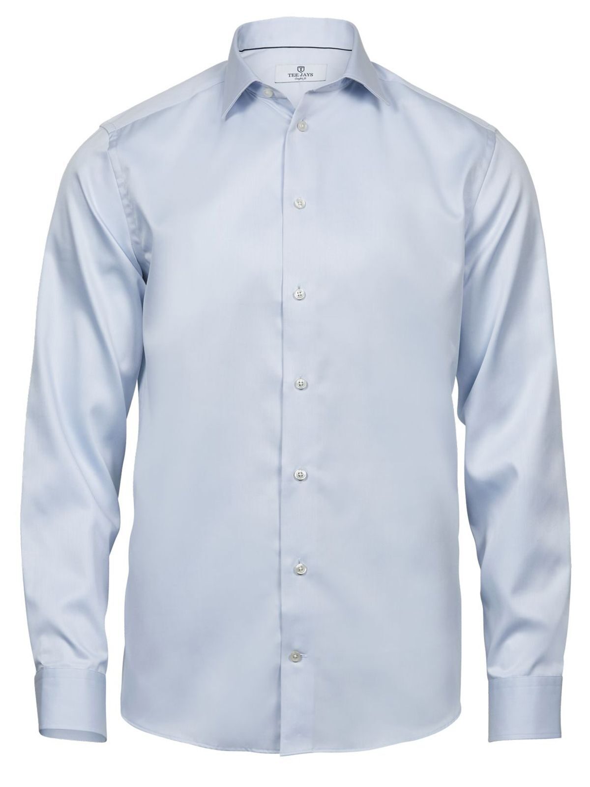 Luxury Shirt Comfort Fit Herren Hemd / Bluse – Tee Jays – Farbe Hellblau – individuell veredelbar