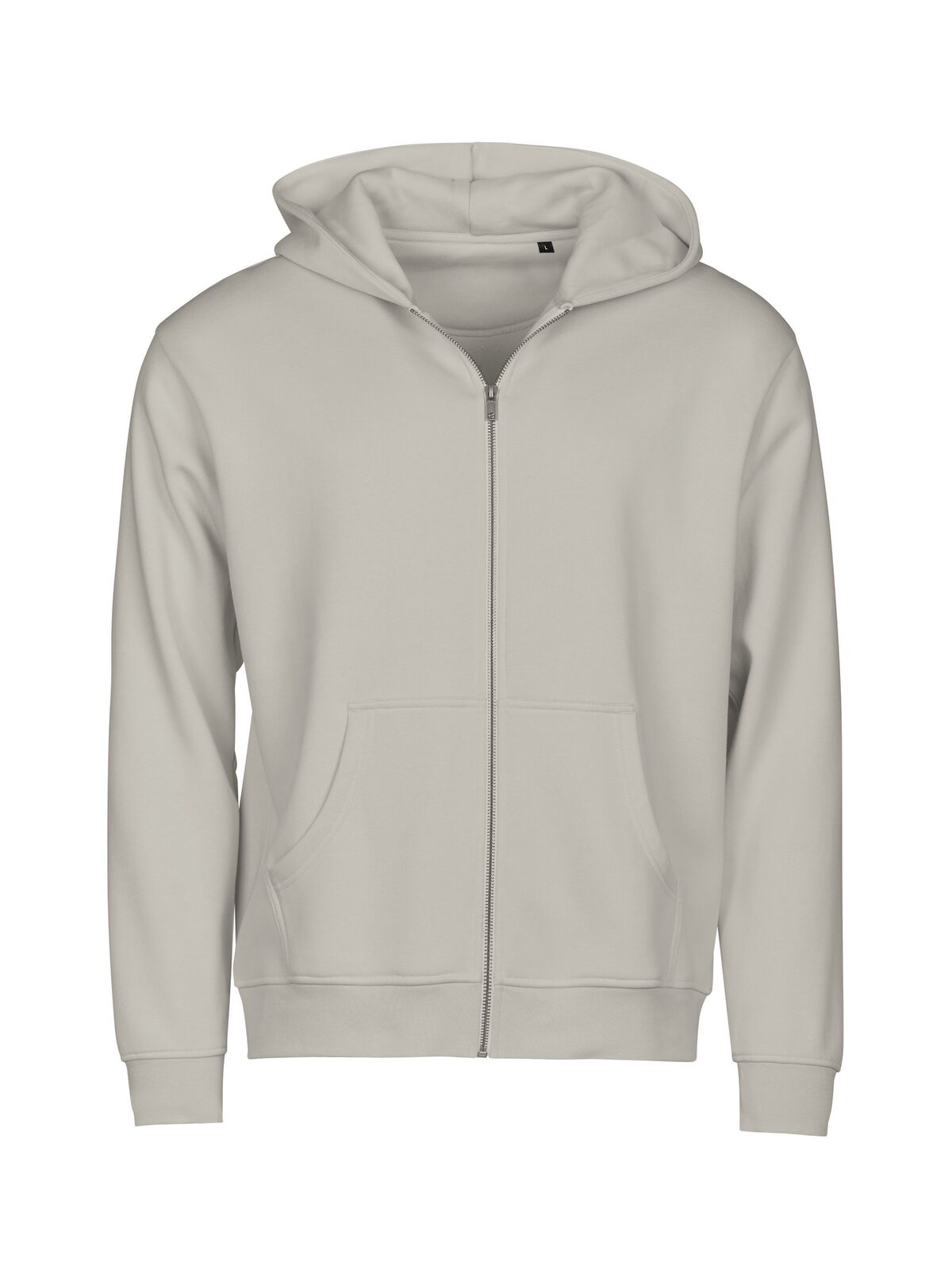 Urban Hooded Full Zip Sweatshirt Herren Sweatshirt / Hoodie – Tee Jays – Farbe cement – individuell veredelbar