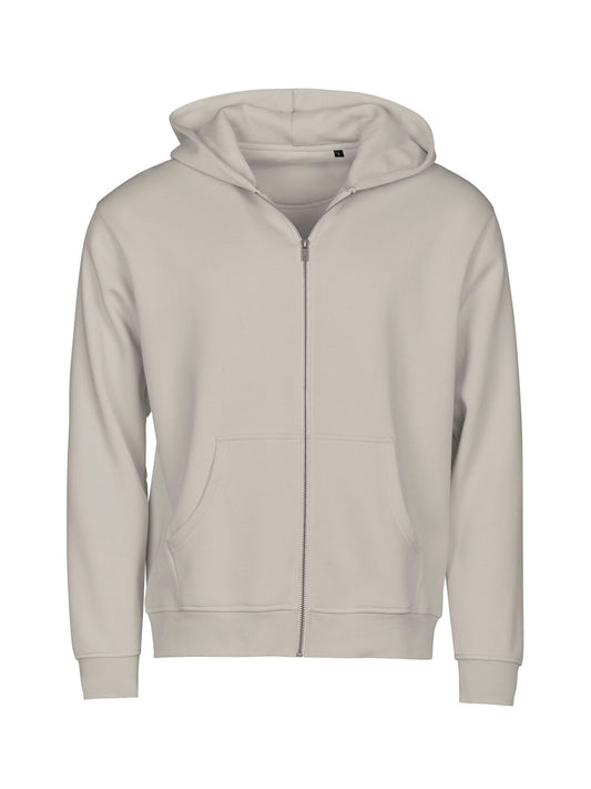 Urban Hooded Full Zip Sweatshirt Herren Sweatshirt / Hoodie – Tee Jays – Farbe cement – individuell veredelbar