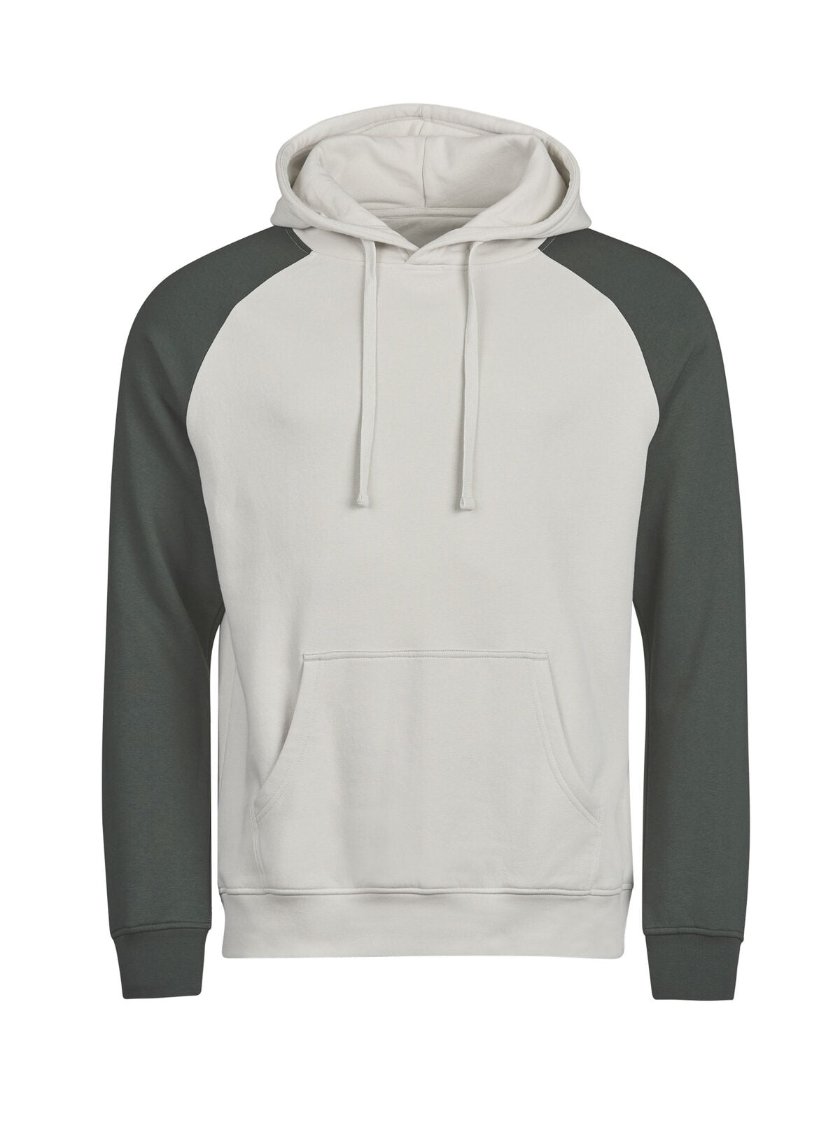Urban Two-Tone Hooded Sweatshirt Herren Sweatshirt / Hoodie – Tee Jays – Farbe cement/dark green – individuell veredelbar