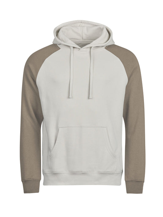 Urban Two-Tone Hooded Sweatshirt Herren Sweatshirt / Hoodie – Tee Jays – Farbe cement/clay – individuell veredelbar