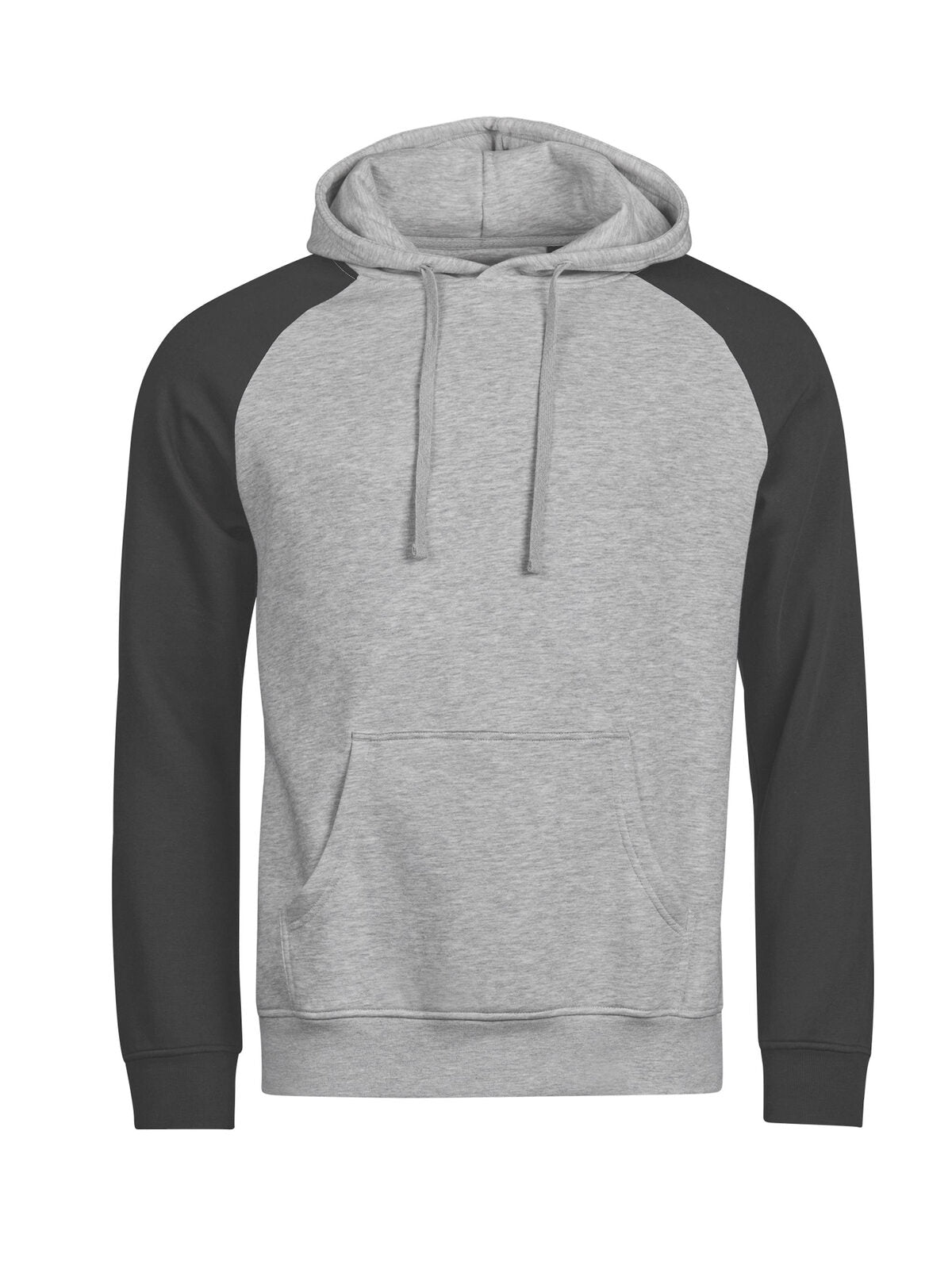 Urban Two-Tone Hooded Sweatshirt Herren Sweatshirt / Hoodie – Tee Jays – Farbe Heather/black – individuell veredelbar