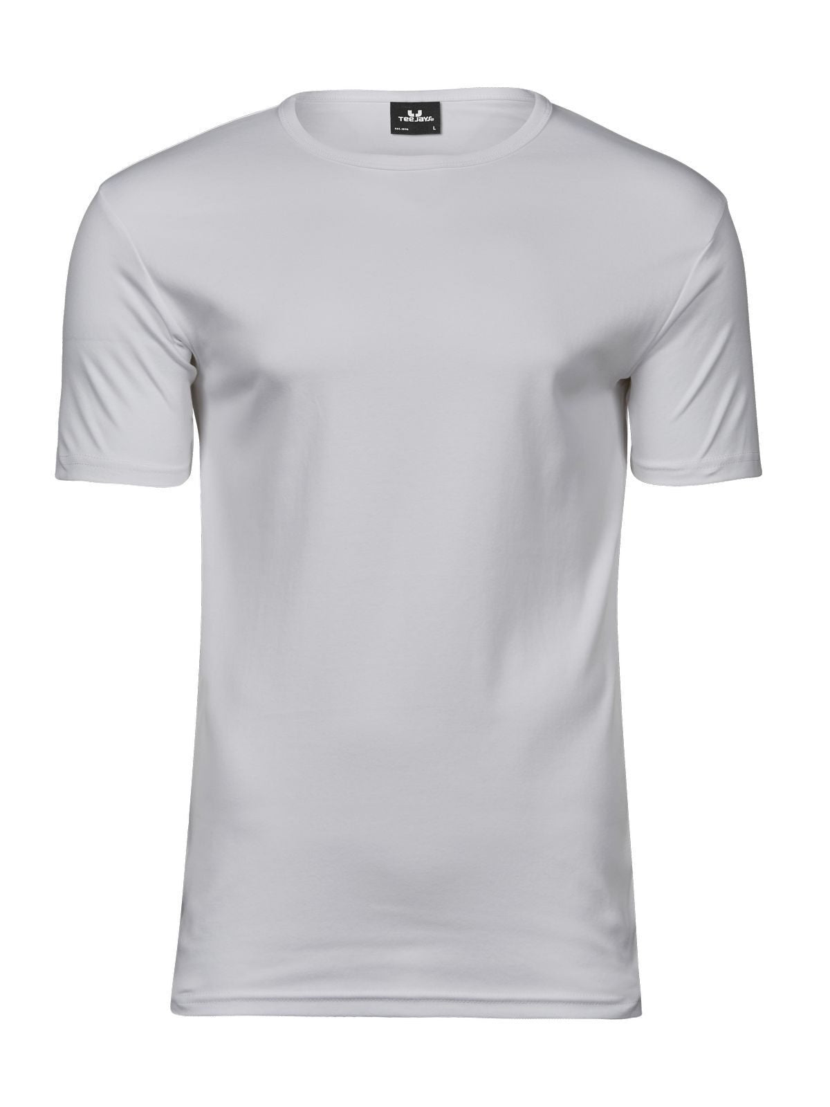 Interlock Tee Herren T-Shirt – Tee Jays – Farbe Weiß – individuell veredelbar