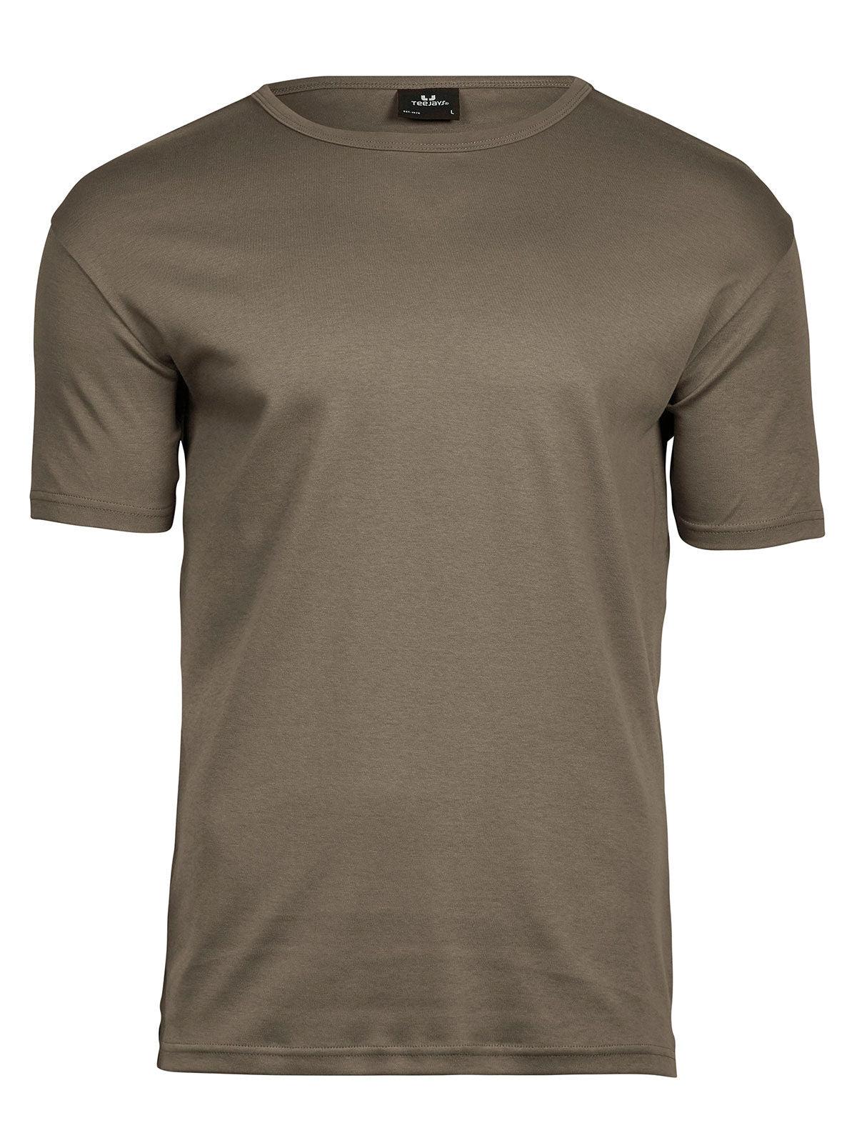 Interlock Tee Herren T-Shirt – Tee Jays – Farbe Clay – individuell veredelbar