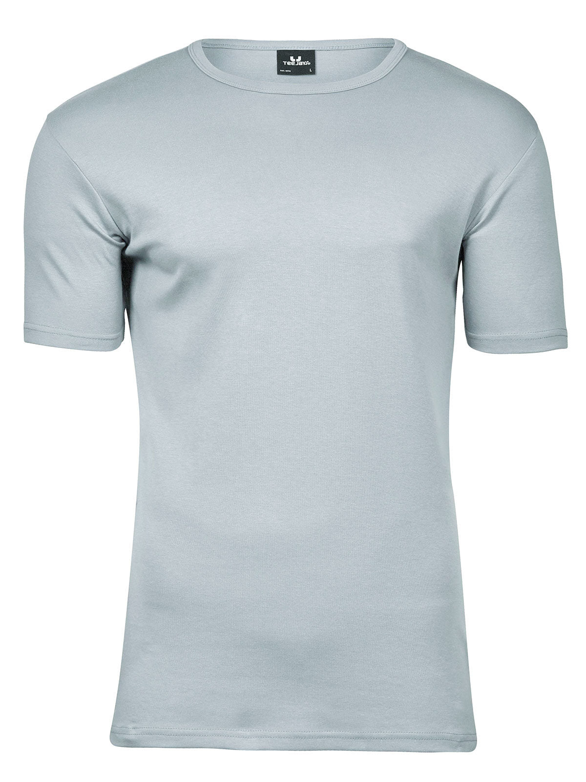 Interlock Tee Herren T-Shirt – Tee Jays – Farbe Ice Blue – individuell veredelbar