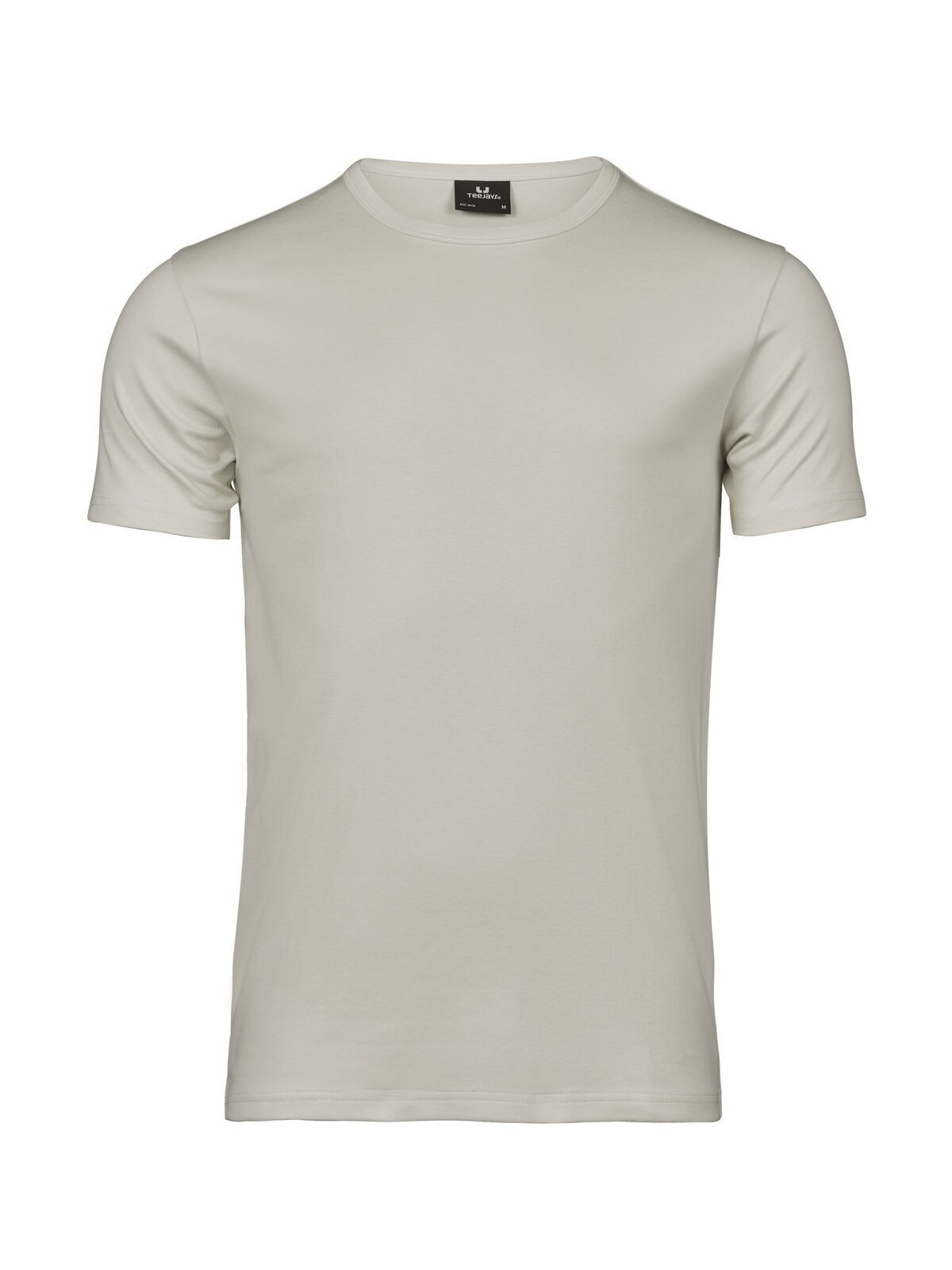 Interlock Tee Herren T-Shirt – Tee Jays – Farbe cement – individuell veredelbar