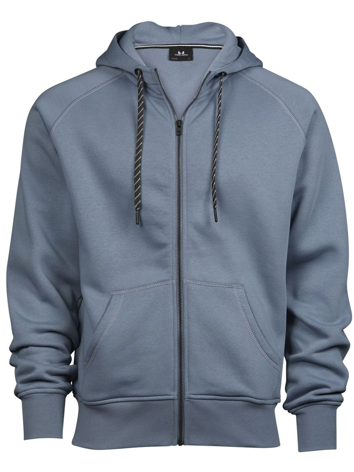 Fashion Full Zip Hood Herren Sweatshirt / Hoodie – Tee Jays – Farbe Flint Stone – individuell veredelbar