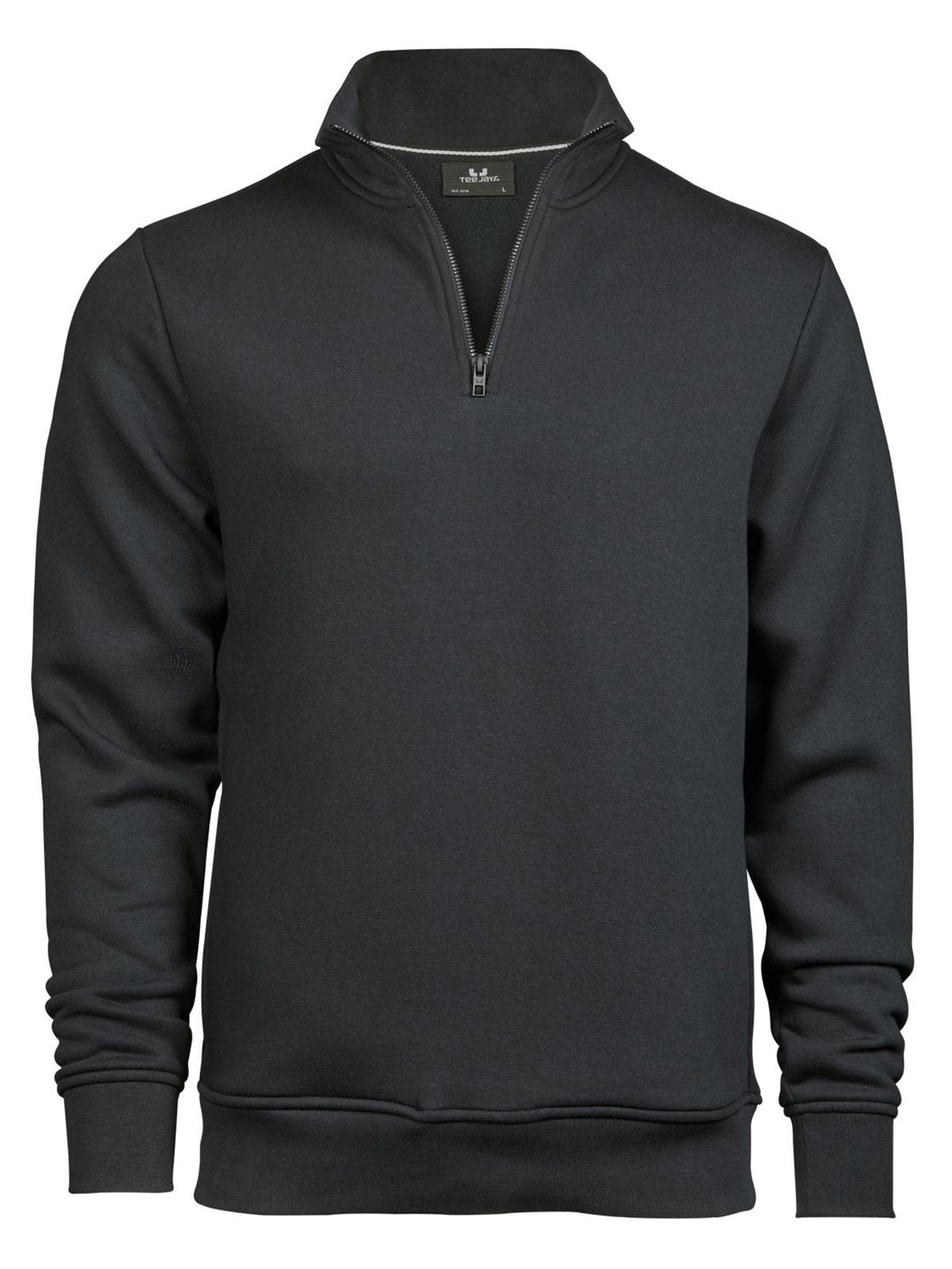 Halfzip Sweatshirt Sweatshirt / Hoodie – Tee Jays – Farbe Dunkelgrau – individuell veredelbar