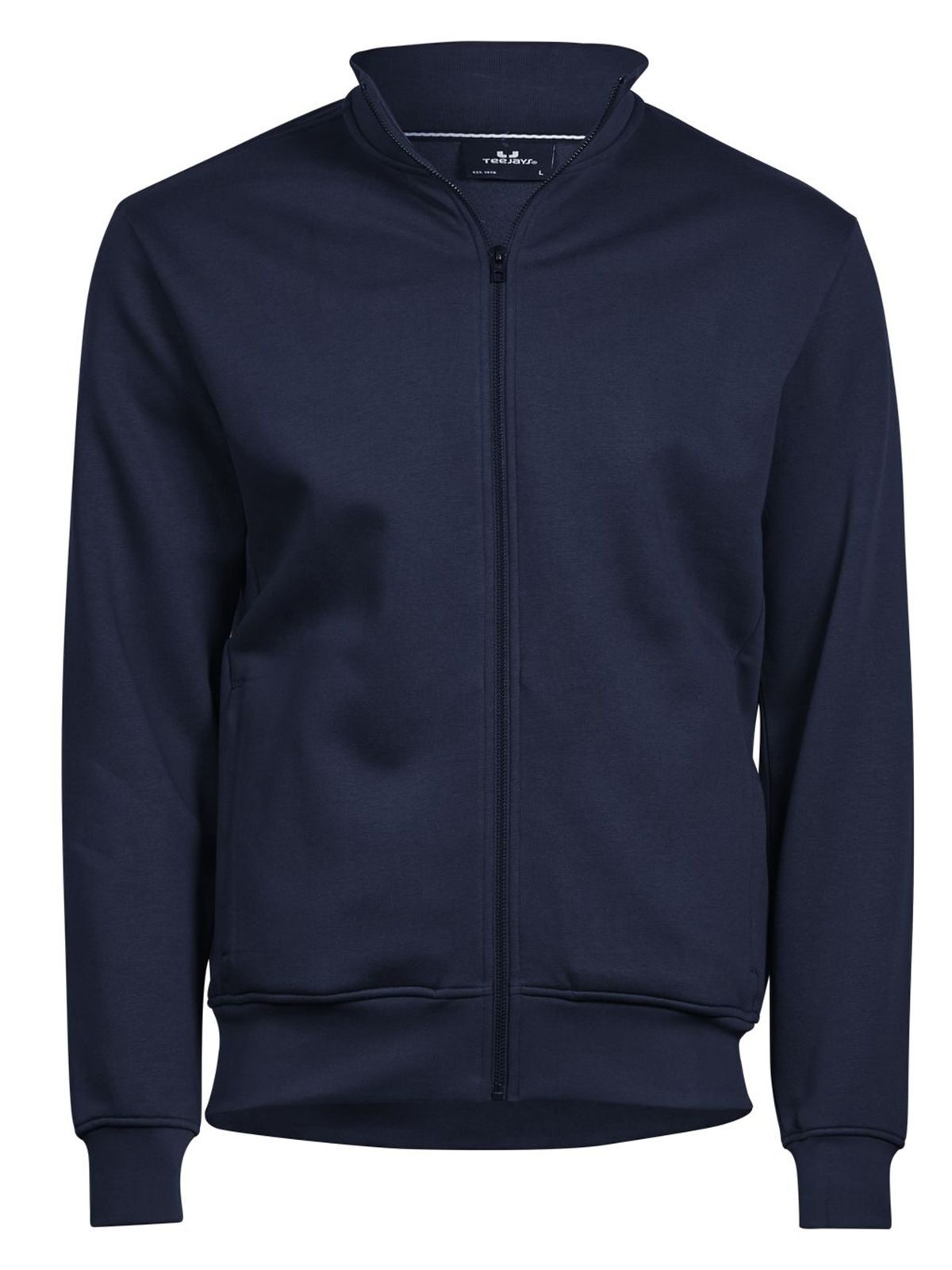 Full Zip Cardigan Herren Sweatshirt / Hoodie – Tee Jays – Farbe Navy – individuell veredelbar