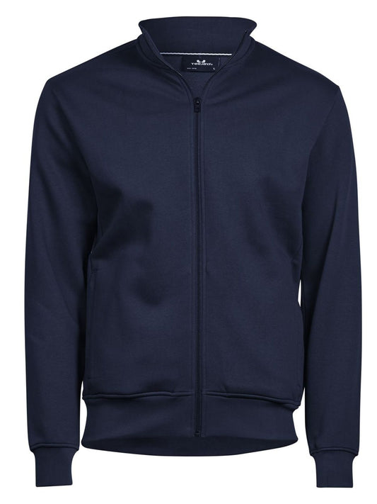 Full Zip Cardigan Herren Sweatshirt / Hoodie – Tee Jays – Farbe Navy – individuell veredelbar
