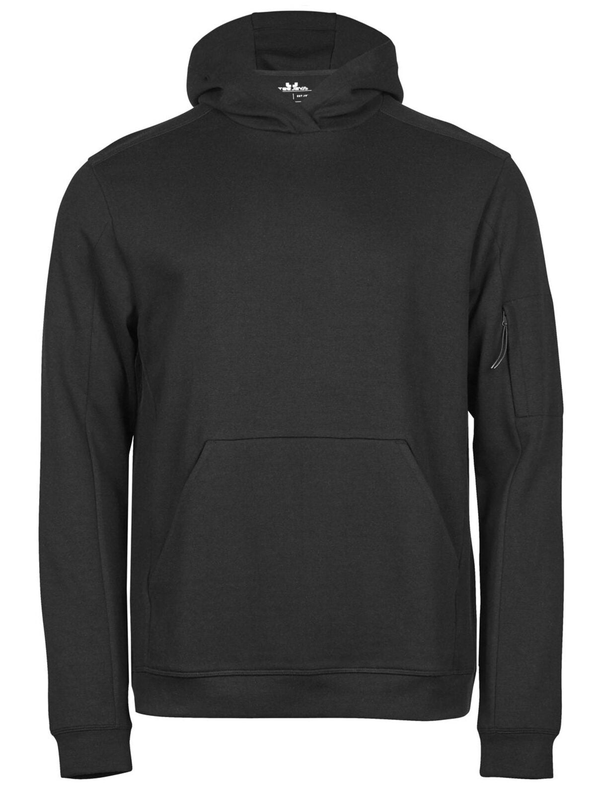 Athletic Hooded Sweat Sweatshirt / Hoodie – Tee Jays – Farbe Schwarz – individuell veredelbar