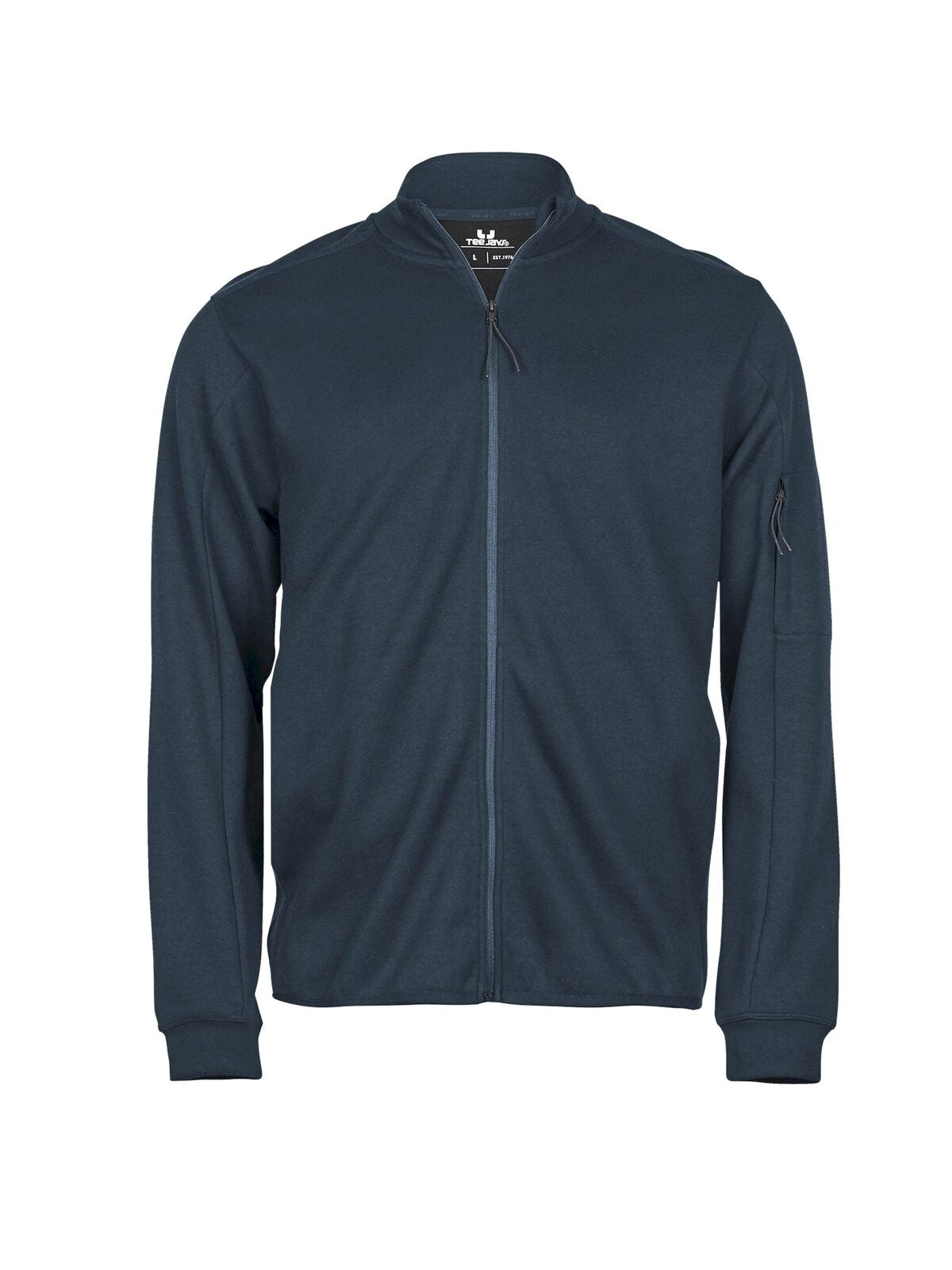 Athletic Full Zip Sweat Sweatshirt / Hoodie – Tee Jays – Farbe ink – individuell veredelbar