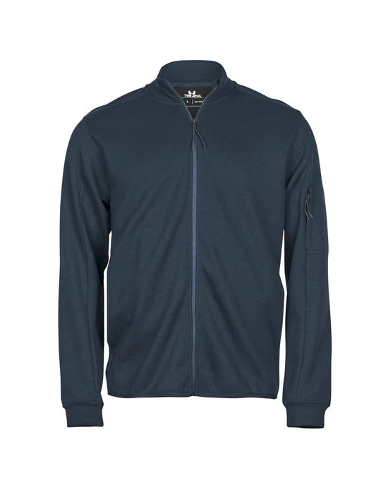 Athletic Full Zip Sweat Sweatshirt / Hoodie – Tee Jays – Farbe ink – individuell veredelbar