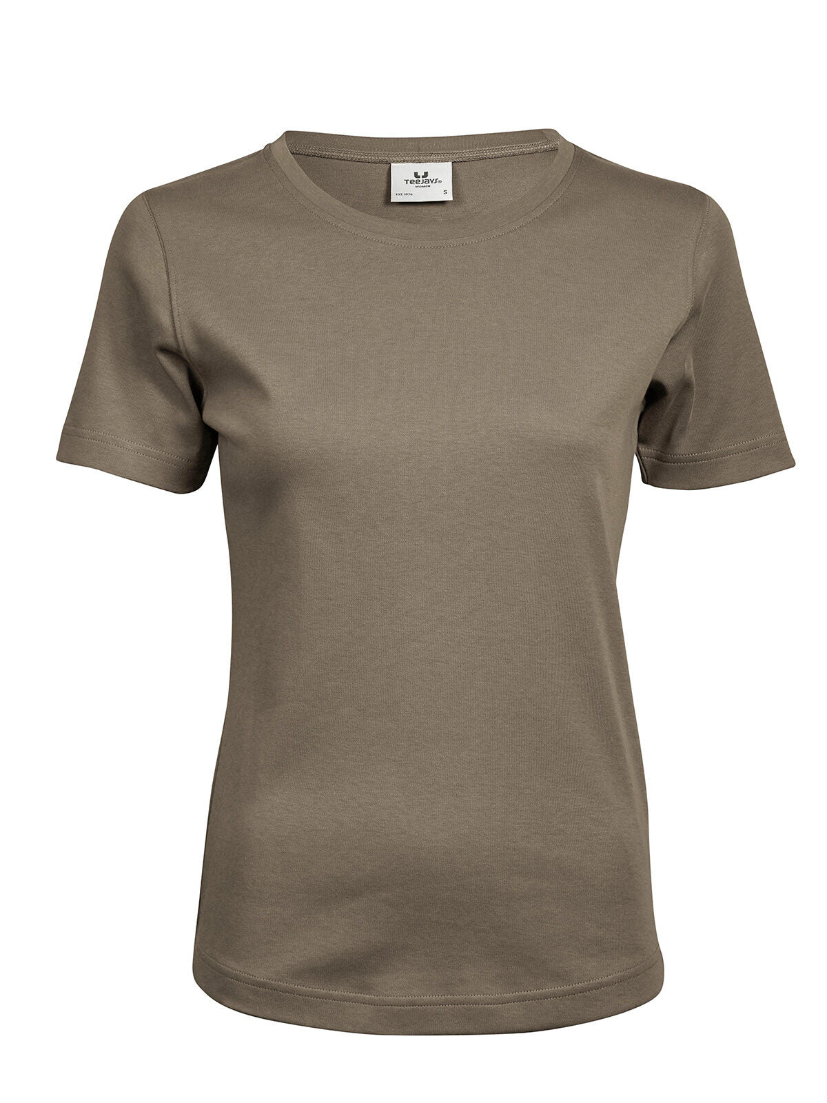 Interlock Tee Damen T-Shirt – Tee Jays – Farbe Clay – individuell veredelbar