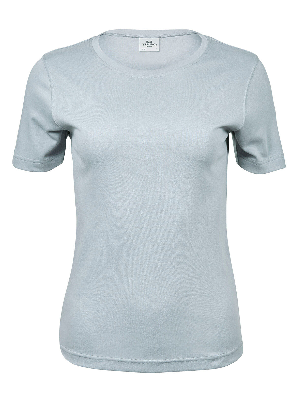Interlock Tee Damen T-Shirt – Tee Jays – Farbe Ice Blue – individuell veredelbar