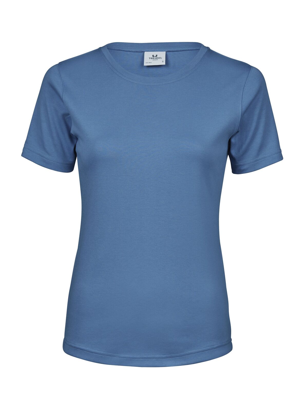 Interlock Tee Damen T-Shirt – Tee Jays – Farbe ocean blue – individuell veredelbar