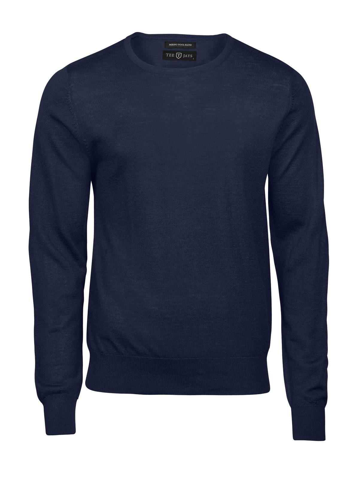 Crew Neck Herren Strick / Weste – Tee Jays – Farbe Navy – individuell veredelbar